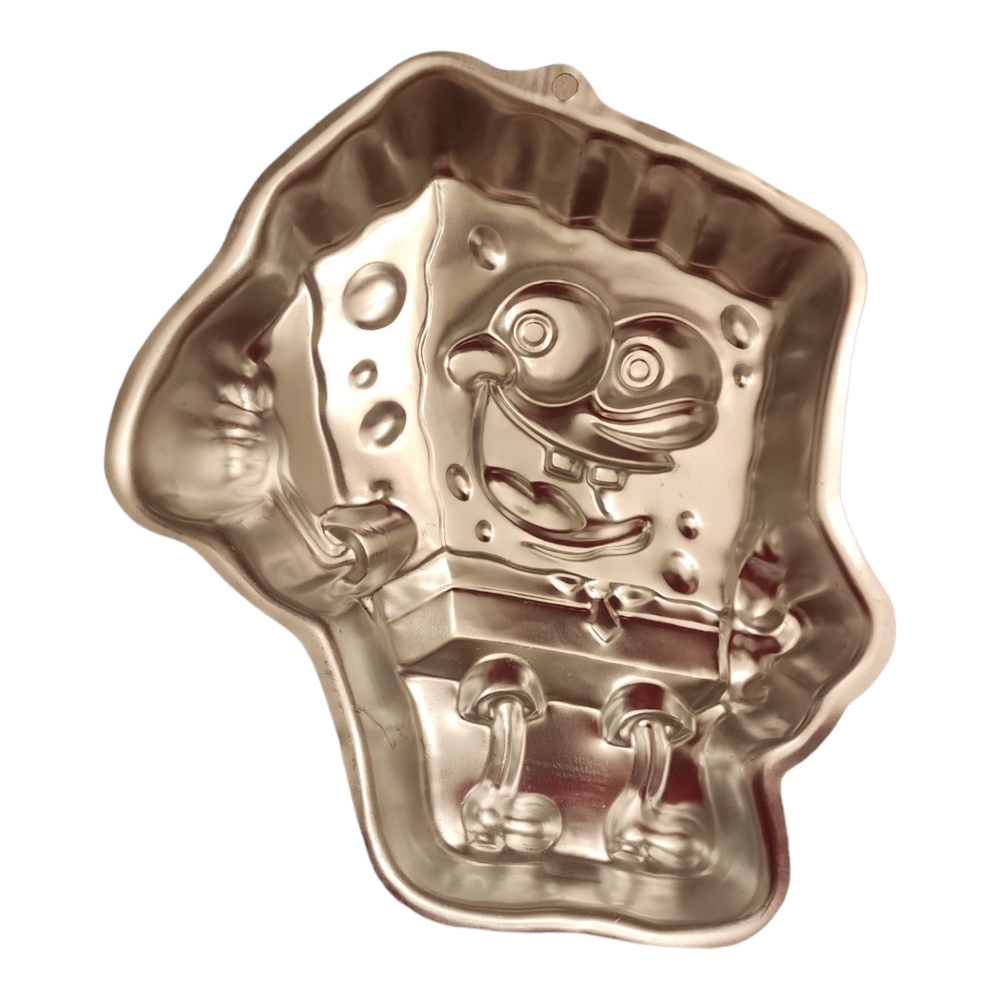SPONGEBOB SQUAREPANTS - THUMBS UP - WILTON 2105-5130 CAKE PAN MOLD Pre-owned - Picture 3 of 3